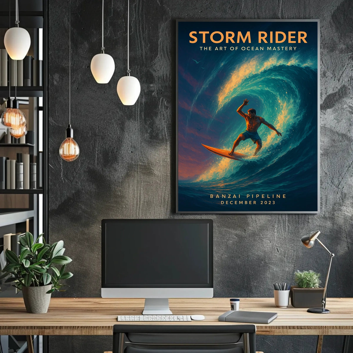 Storm Rider The Art of Ocean Mastery Poster