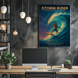 Storm Rider The Art of Ocean Mastery Poster