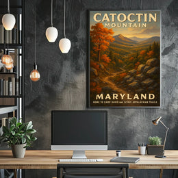 Catoctin Mountain MarylandS Scenic Poster