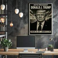Donald J. Trump 45Th President Poster
