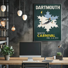 Dartmouth Winter Carnival 1950 Poster