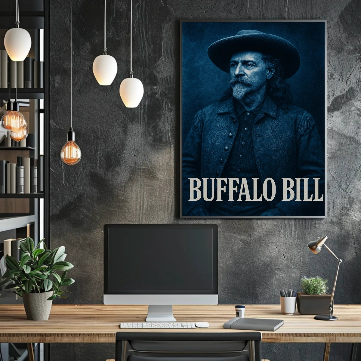 Buffalo Bill Cowboy Poster Historical or Presidential Poster
