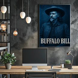 Buffalo Bill Cowboy Poster Historical or Presidential Poster