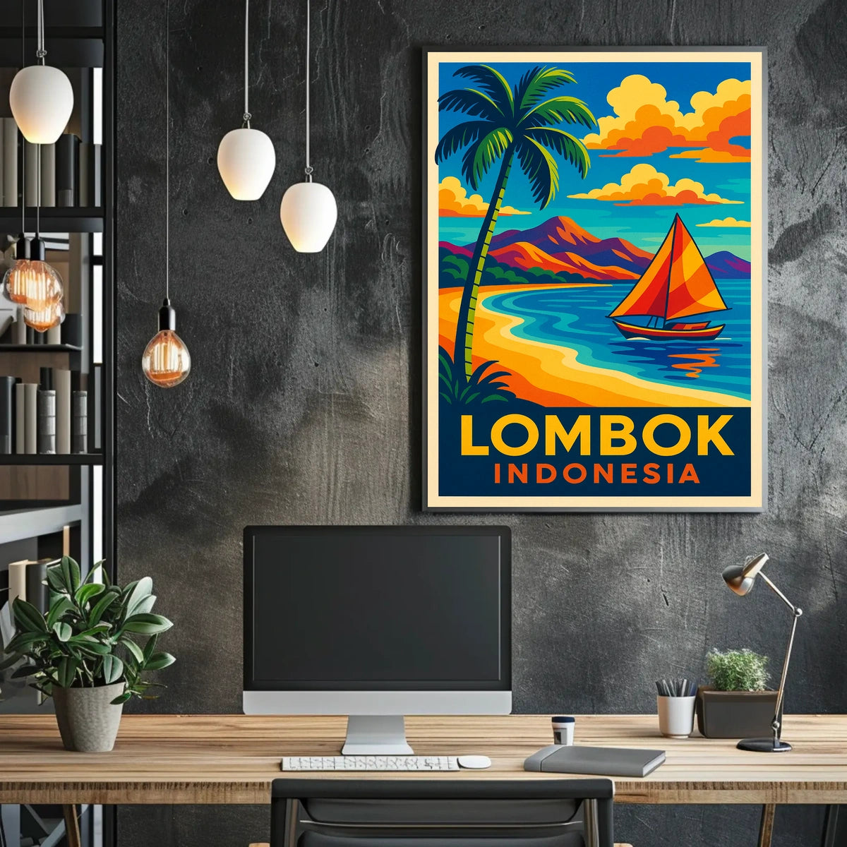 Lombok Indonesia Poster