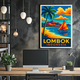 Lombok Indonesia Poster