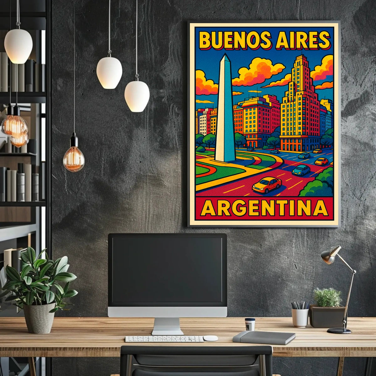 Buenos Aires Travel Poster