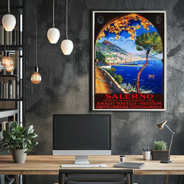 Salerno Gateway To The Amalfi Coast Poster
