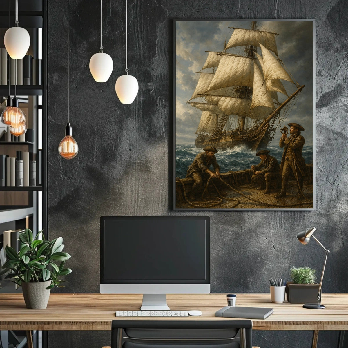 Voyage on the High Seas Poster