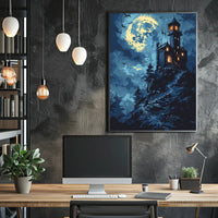 Medieval Knight Templar Photorealistic Battle Poster PosterGoat