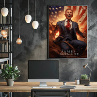 James Monroe: A Patriotic Legacy Poster