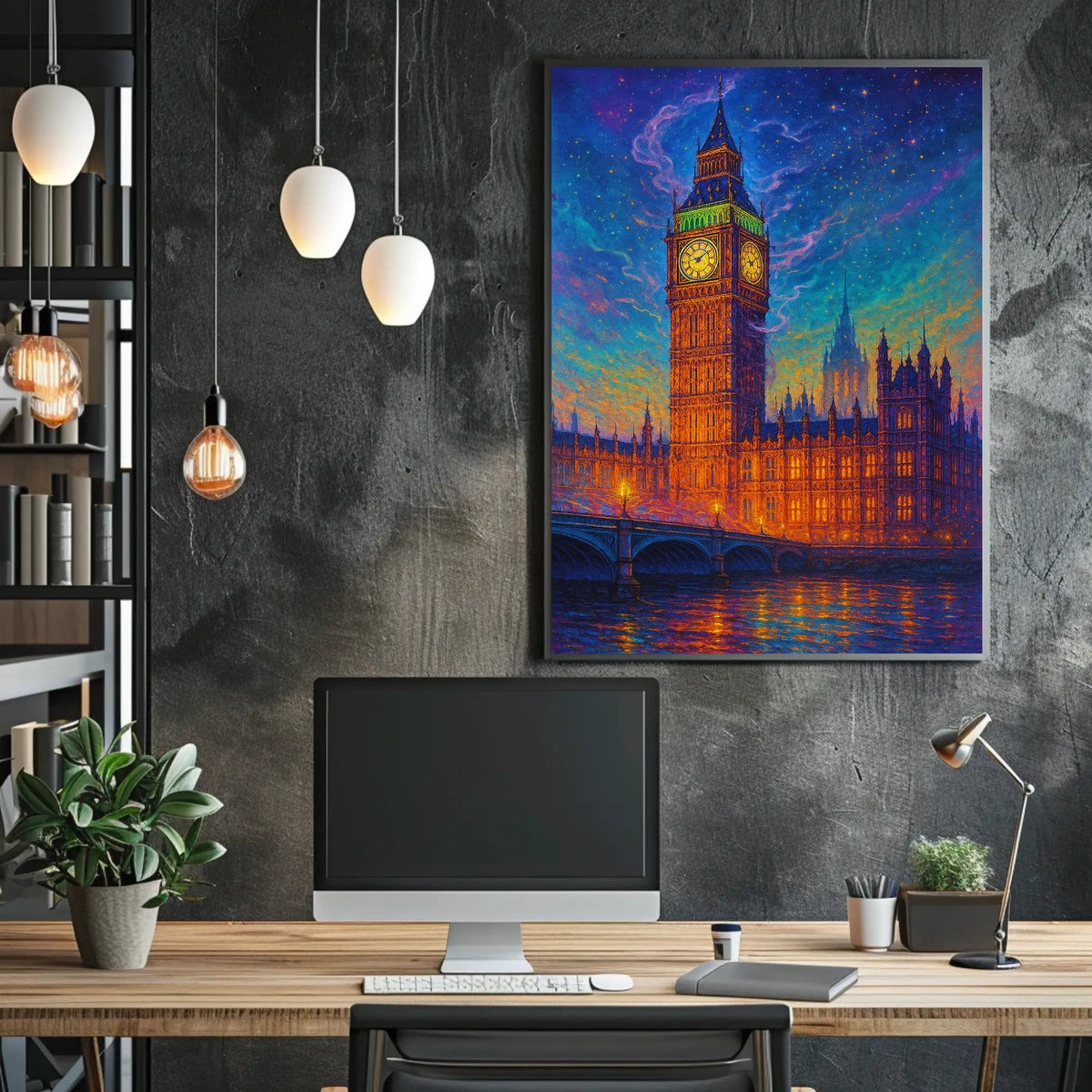 Enchanted Big Ben at Twilight Poster