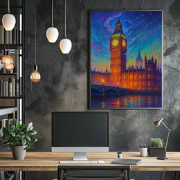 Enchanted Big Ben at Twilight Poster