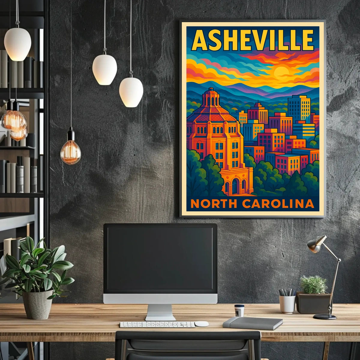 Asheville, North Carolina Poster