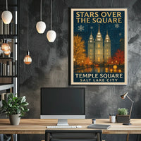 Stars Over Temple Square Poster
