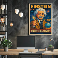Einstein Theory Of Relativity Poster