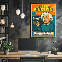 Albert Einstein Developer Of The Poster