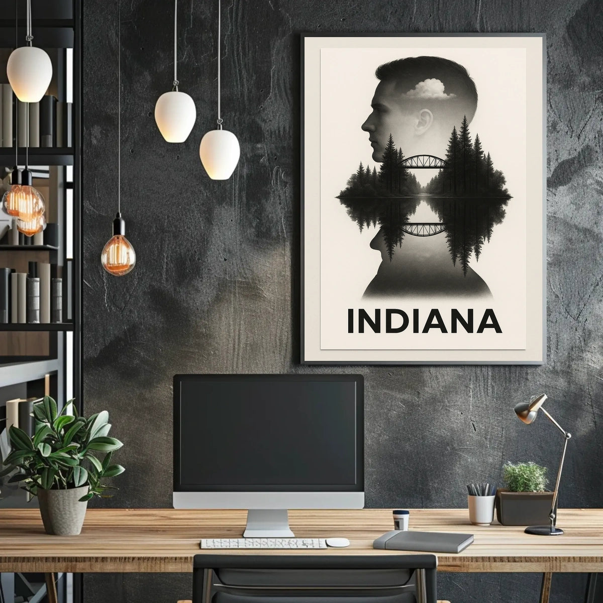 Indiana Reflections Poster