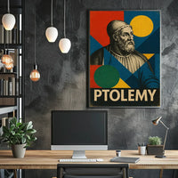 Ptolemy Tribute Vintage Art Poster