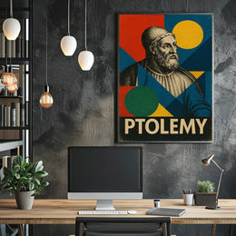 Ptolemy Tribute Vintage Art Poster