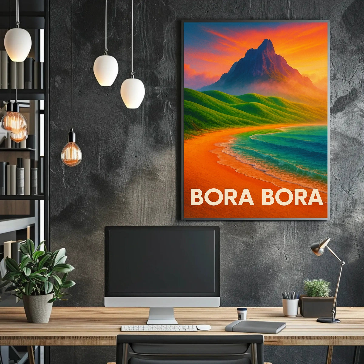 Bora Bora Paradise Poster