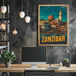 Zanzibar A Coastal Haven Poster