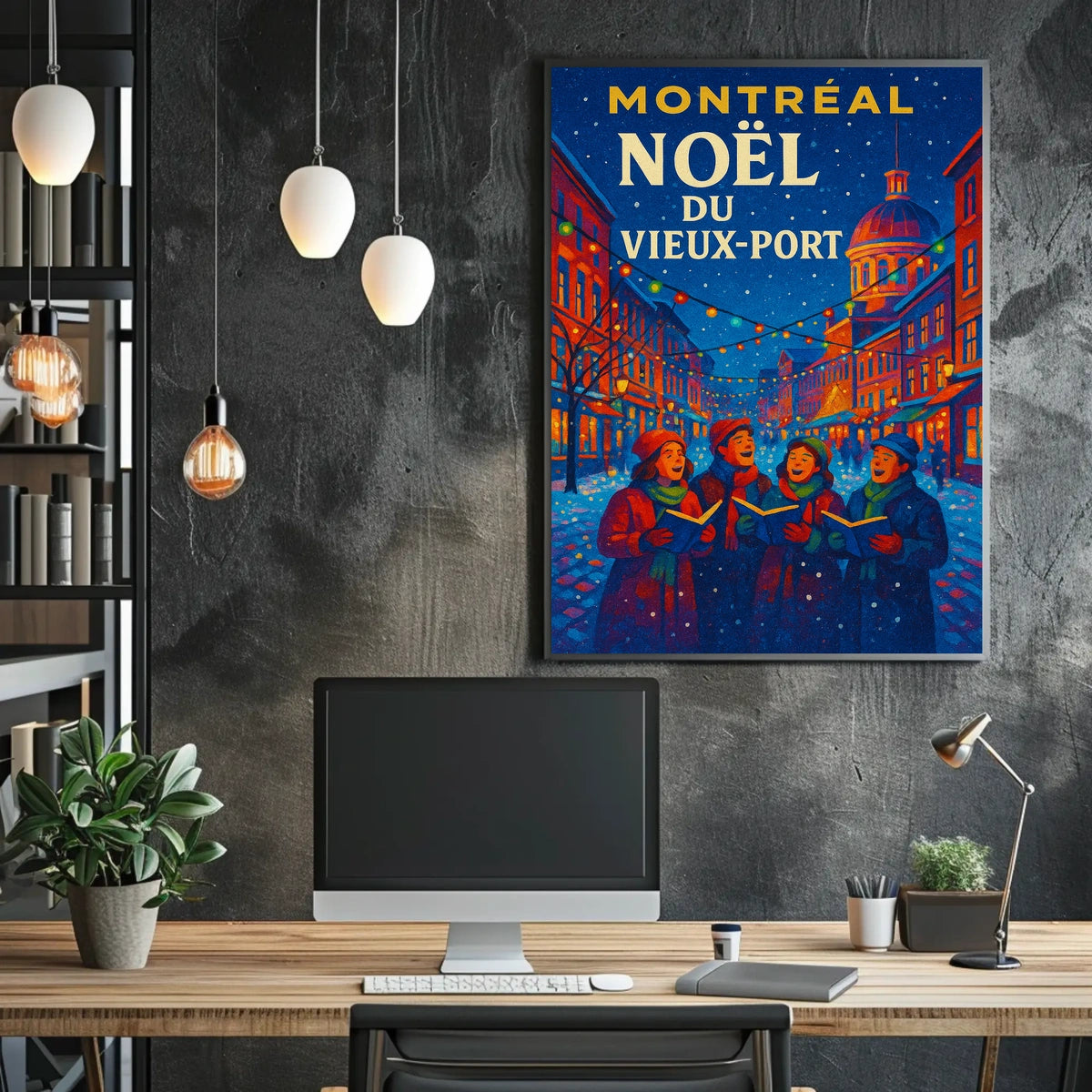 Noël du Vieux-Port Poster