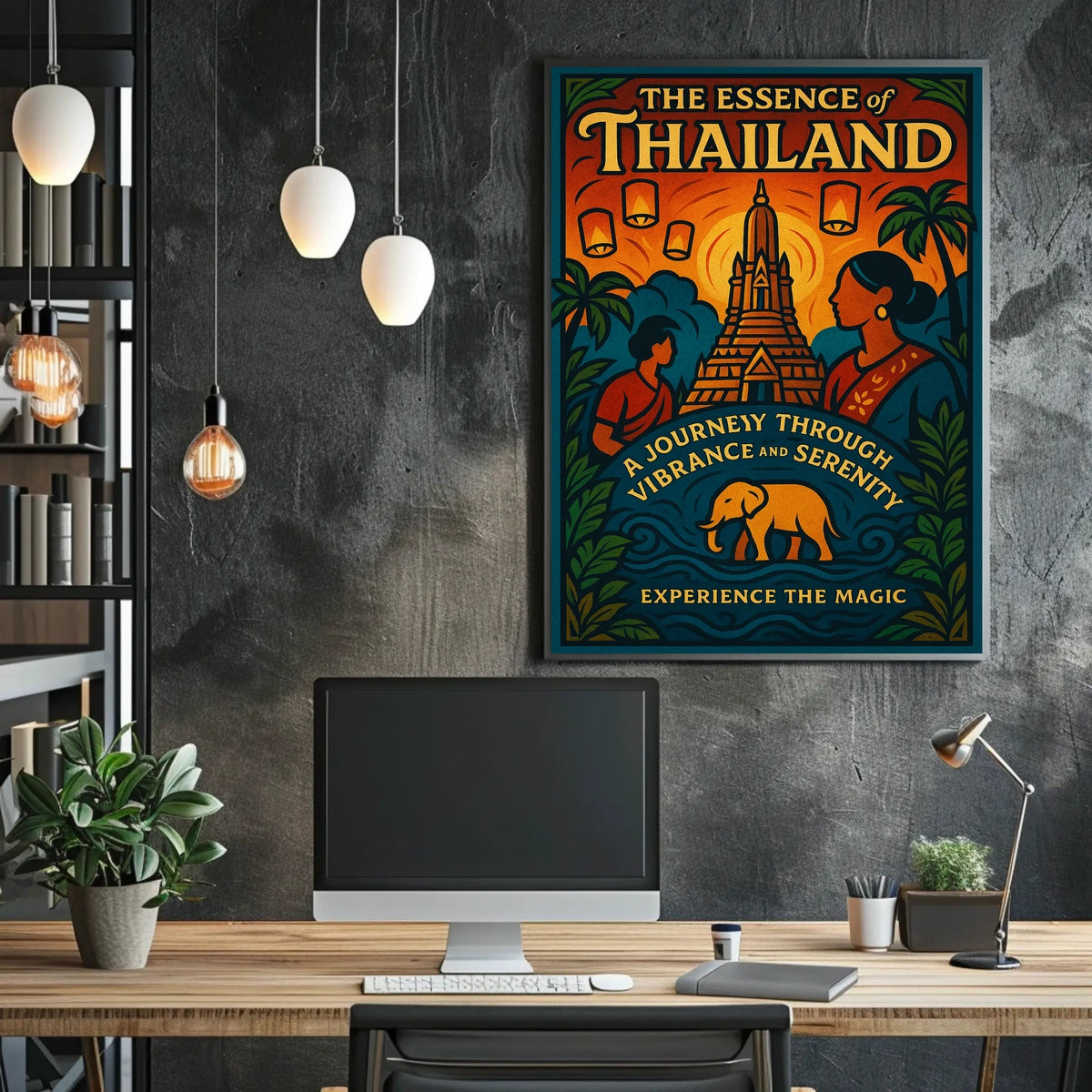 The Essence Of Thailand Poster
