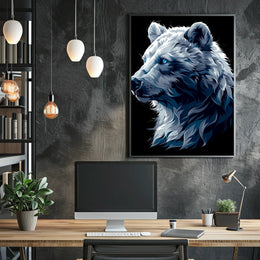 Majestic Bear Portrait Poster