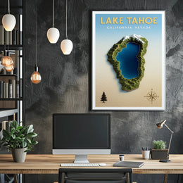 Lake Tahoe Adventure Poster PosterGoat