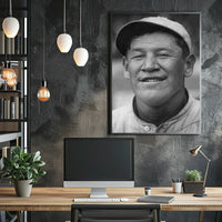 Vintage Baseball Legend Poster