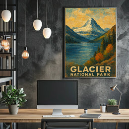 Glacier National Park Poster