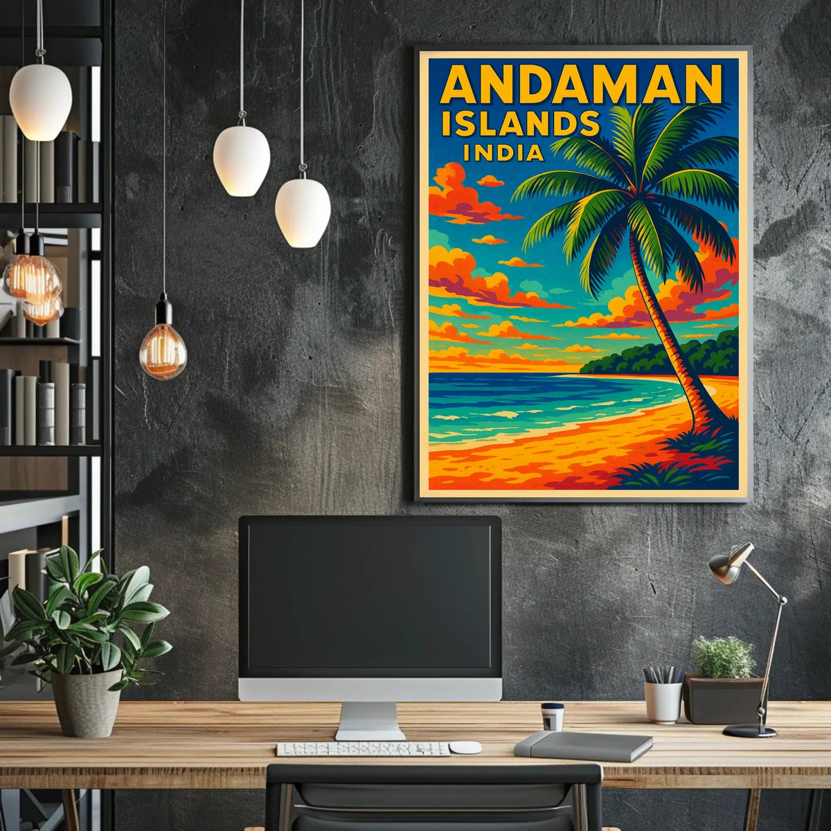Andaman Islands Tropical Paradise Poster