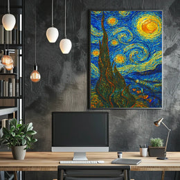 Starry Night Inspiration Poster