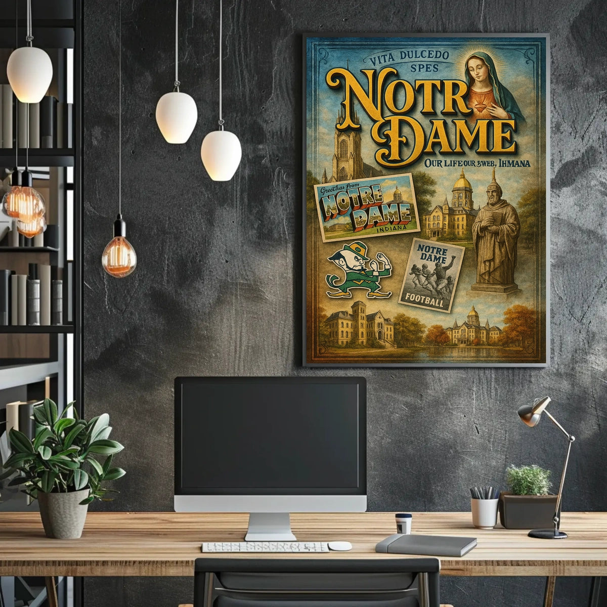 Notre Dame A Legacy Of Faith And Poster