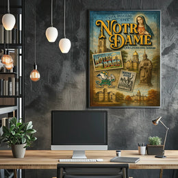 Notre Dame A Legacy Of Faith And Poster