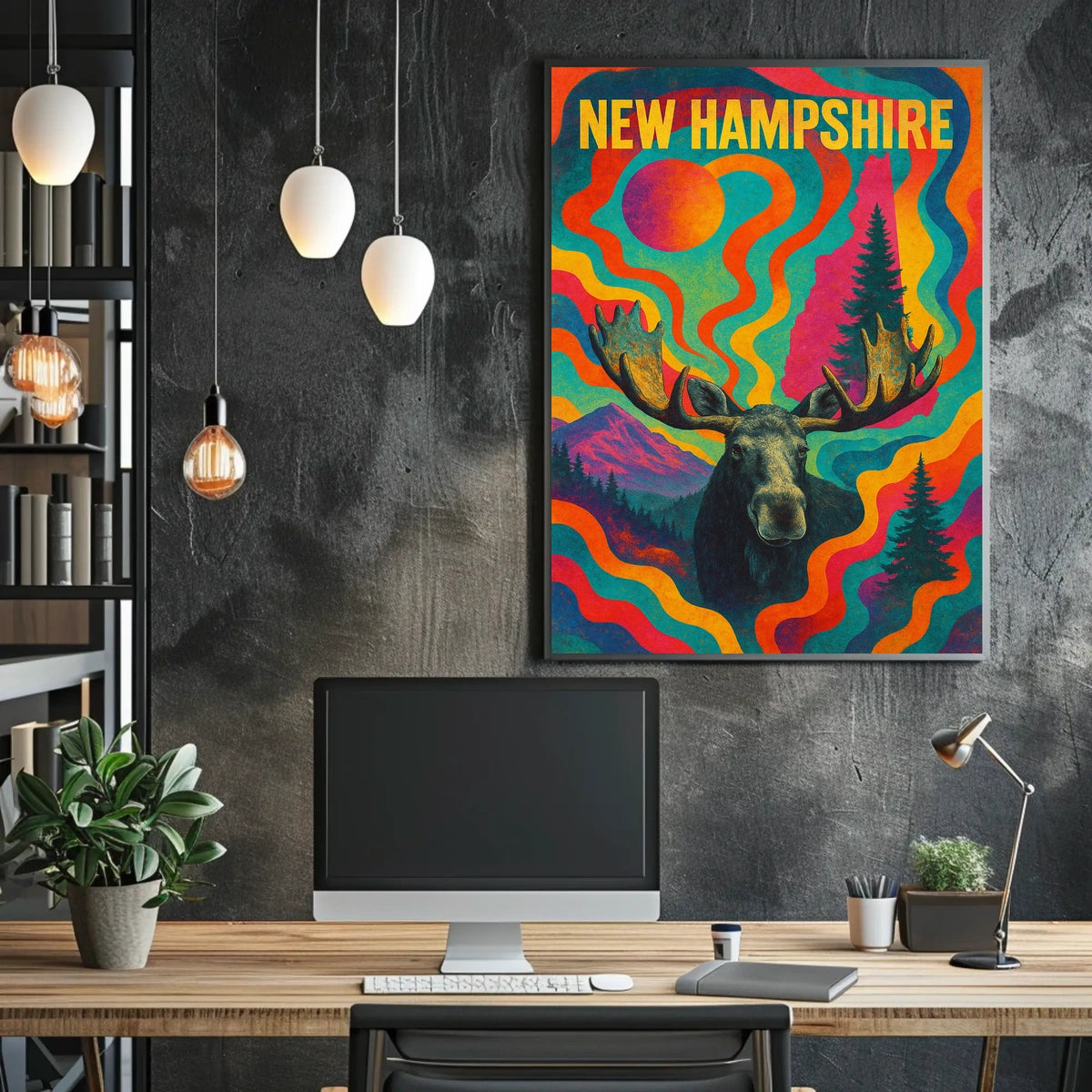 New Hampshire Vibes Poster