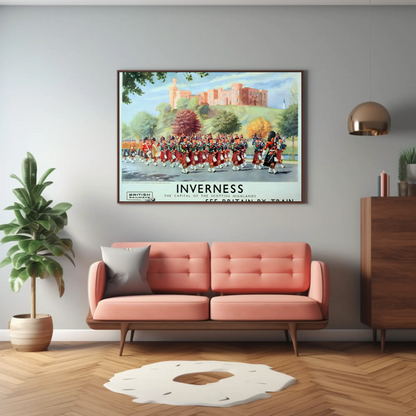 Inverness - The Capital of the Scottish Highlands Poster