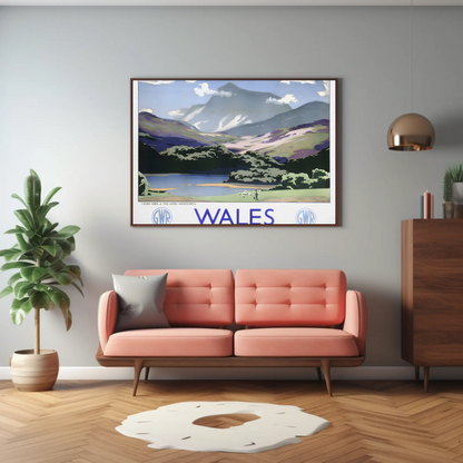 Wales Scenic Railway Poster