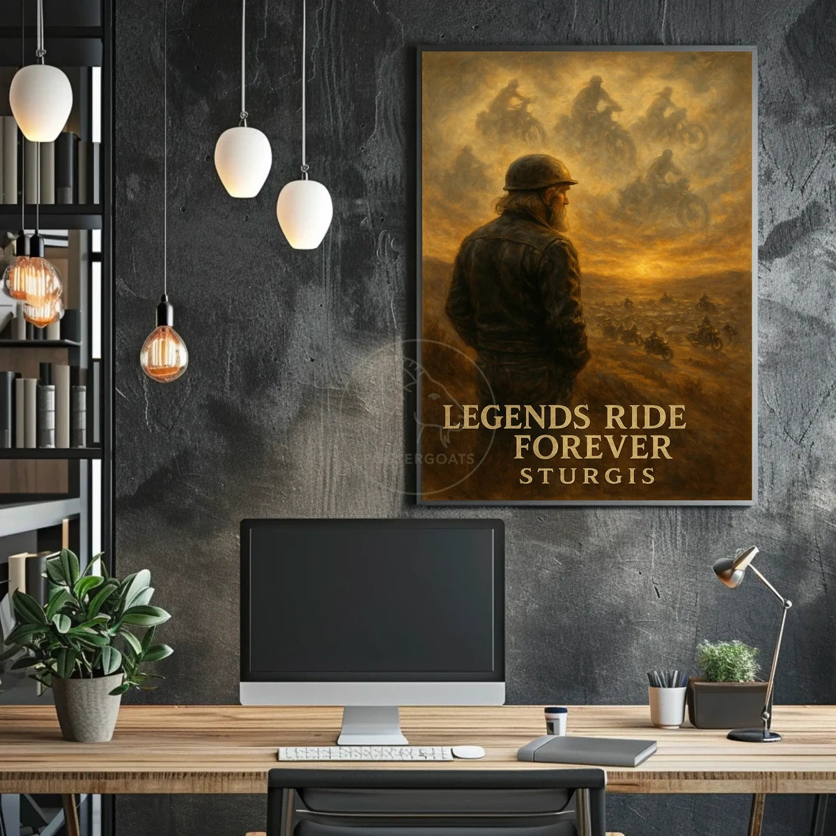 Timeless Brotherhood Motorcycle Adventure Cultural or Heritage Poster