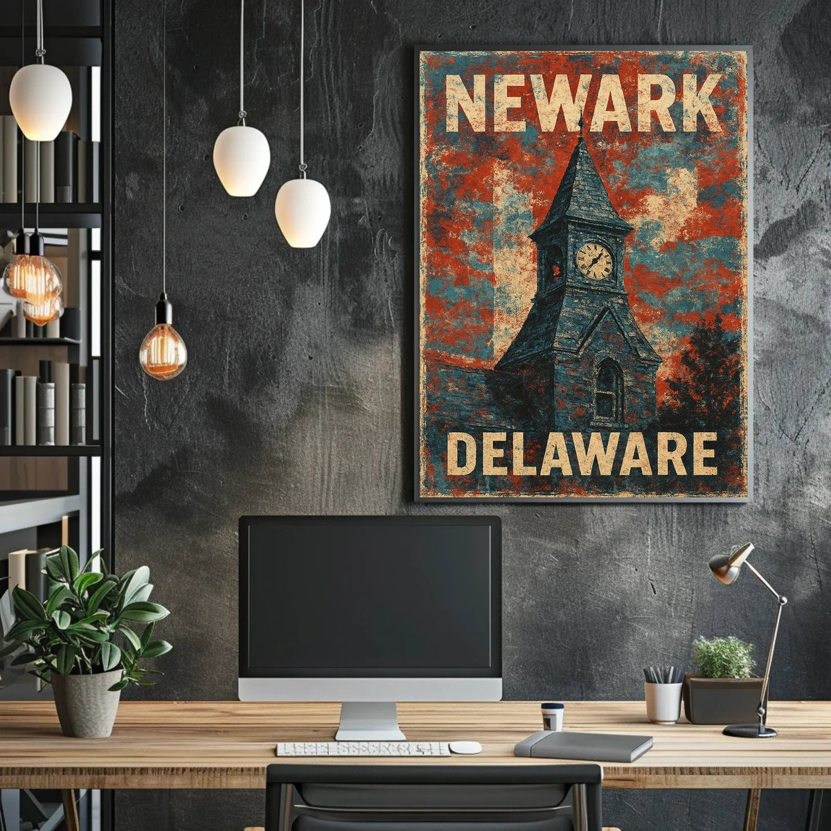 Newark, Delaware Poster