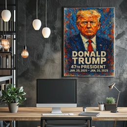 Donald Trump A Vision in Colors Poster
