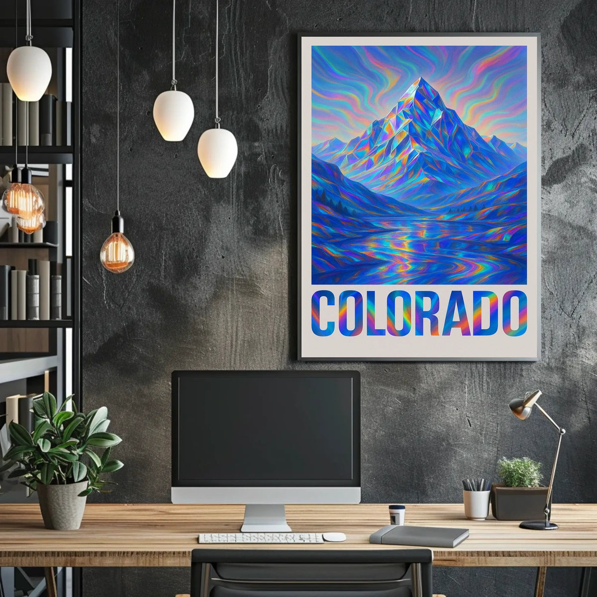 Colorado Mountain Vista Poster