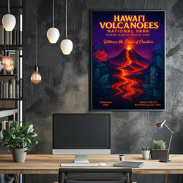 Hawaii Volcanoes National Park Poster PosterGoat