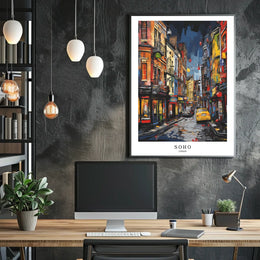 Soho, London Poster