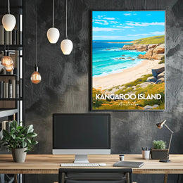 Kangaroo Island Scenic Escape - Travel Poster