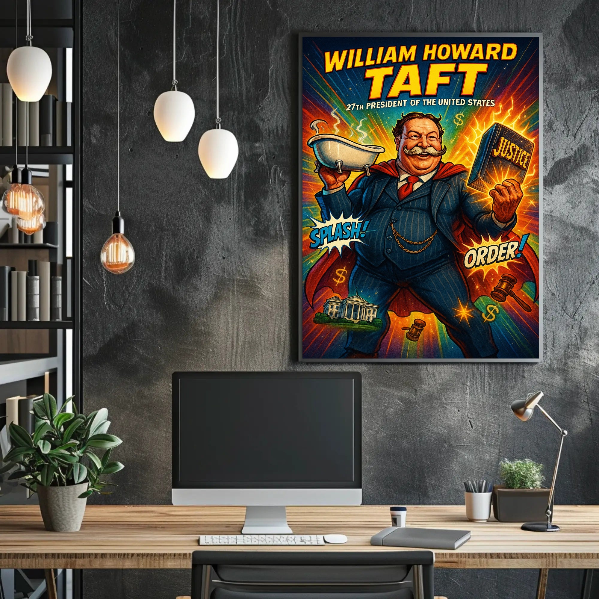 William Howard Taft – 27th President Poster PosterGoat