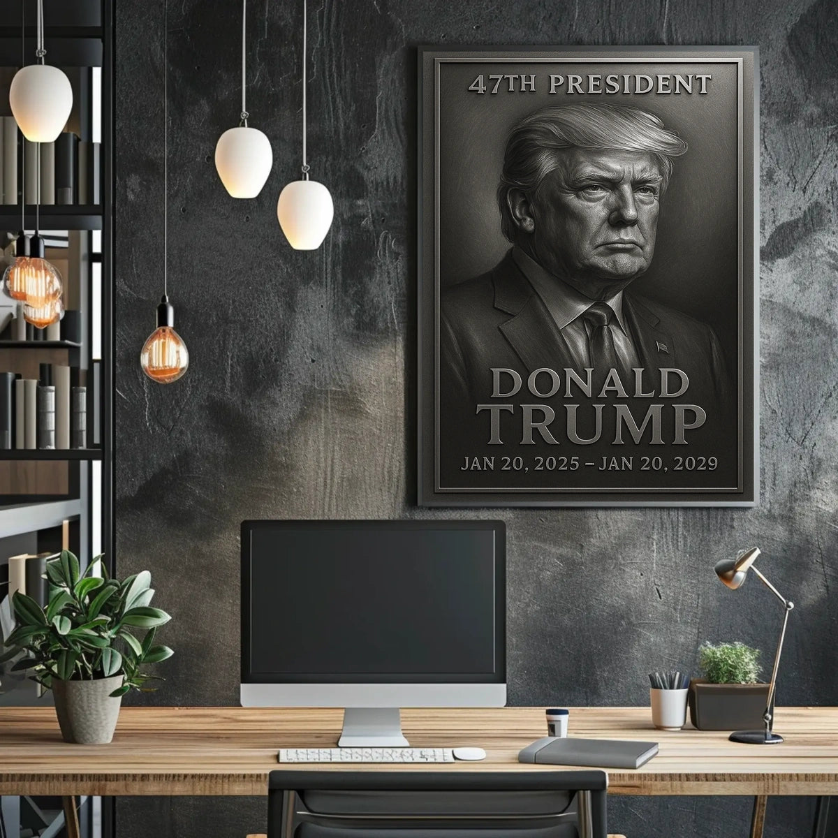 Donald Trump 47th President Poster