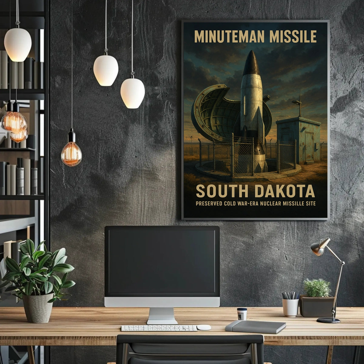 Minuteman Missile South Dakota Poster