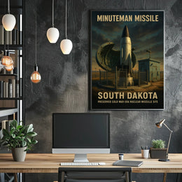 Minuteman Missile South Dakota Poster