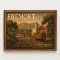 Fremont Gateway to Adventure Travel Poster